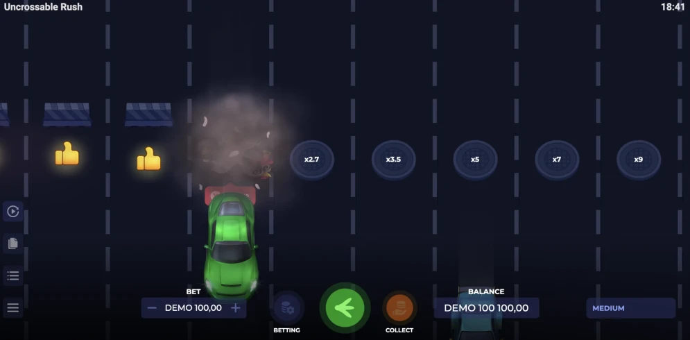 Uncrossable Rush