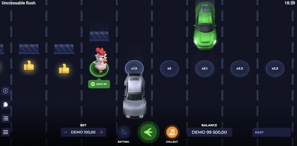 Uncrossable Rush