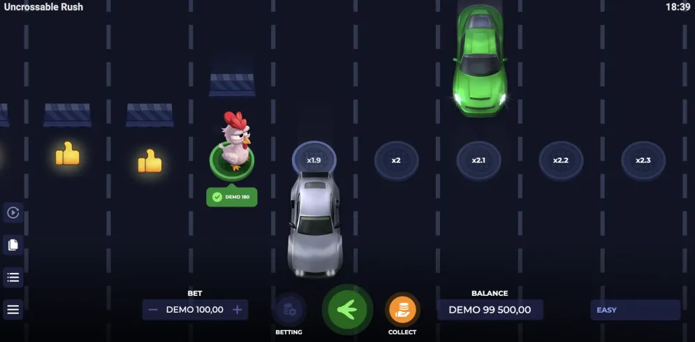 Uncrossable Rush
